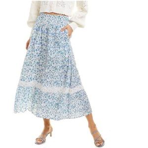 Love Shack Fancy Saratoga Skirt size XS